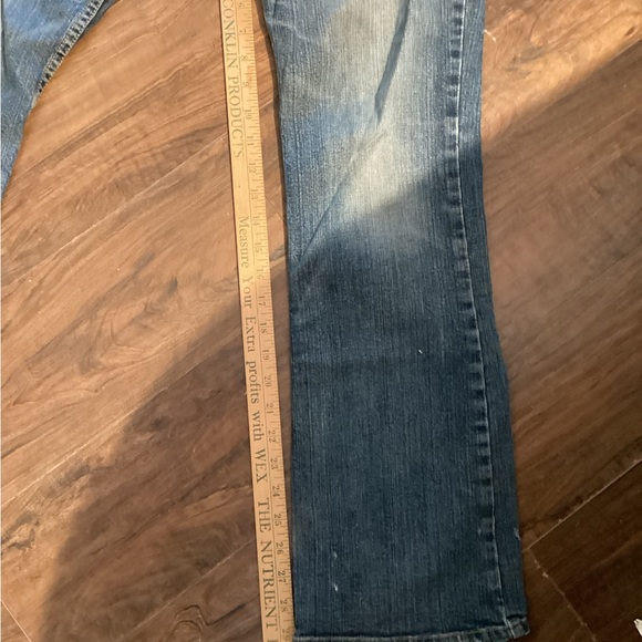 Maurice’s Morgan Boot Jeans Sz 7/8 Women’s Juniors Destroyed Distressed   #15 - Picture 5 of 6